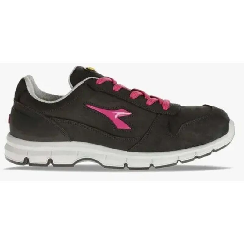foto del prodotto scarpe in nabuk da lavoro antinfortunistiche donna run low basse - nero 39 - nero