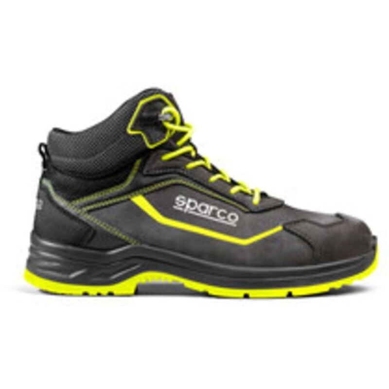 foto del prodotto scarpe juri s3 grigio sc giallo fluo tg 46 sparco