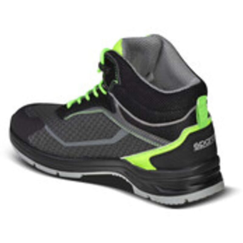 foto del prodotto scarpe ranger s3 nero verde fluo tg 41 sparco