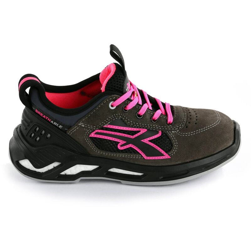 foto del prodotto scarpe upower red 360 kate s1p grigio fuxia 39