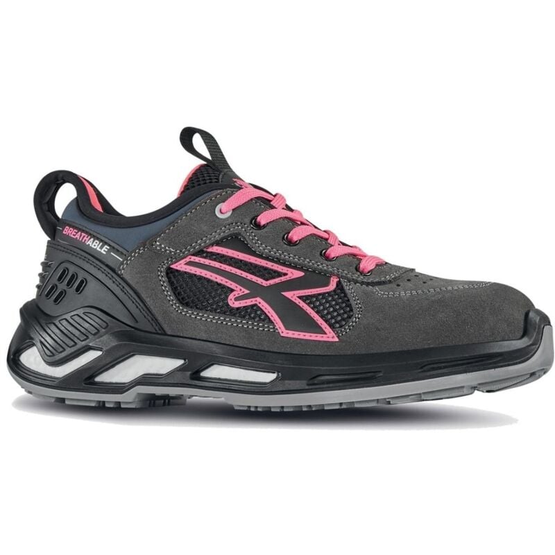 foto del prodotto scarpe upower red 360 kate s1p grigio fuxia 40