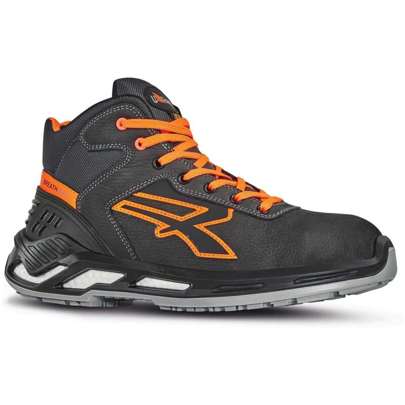 foto del prodotto scarpe upower red 360 lord s3 grigio arancione 37
