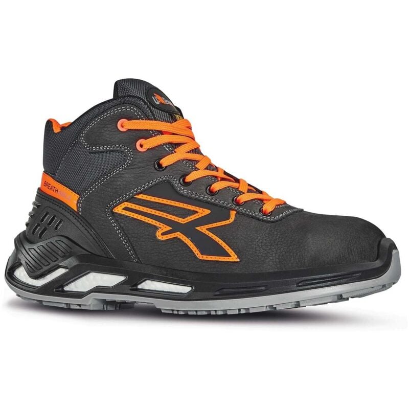 foto del prodotto scarpe upower red 360 lord s3 grigio arancione 39