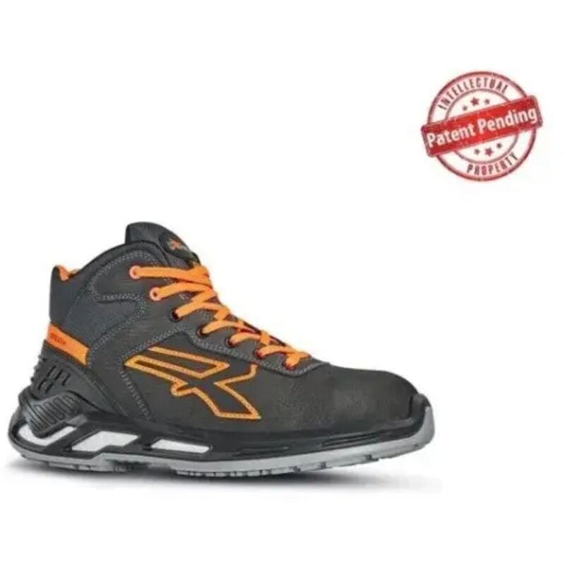 foto del prodotto scarpe upower red 360 lord s3 grigio arancione 40