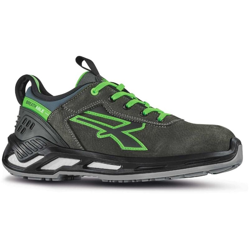 foto del prodotto scarpe upower red 360 naos s3 grigio verde 40