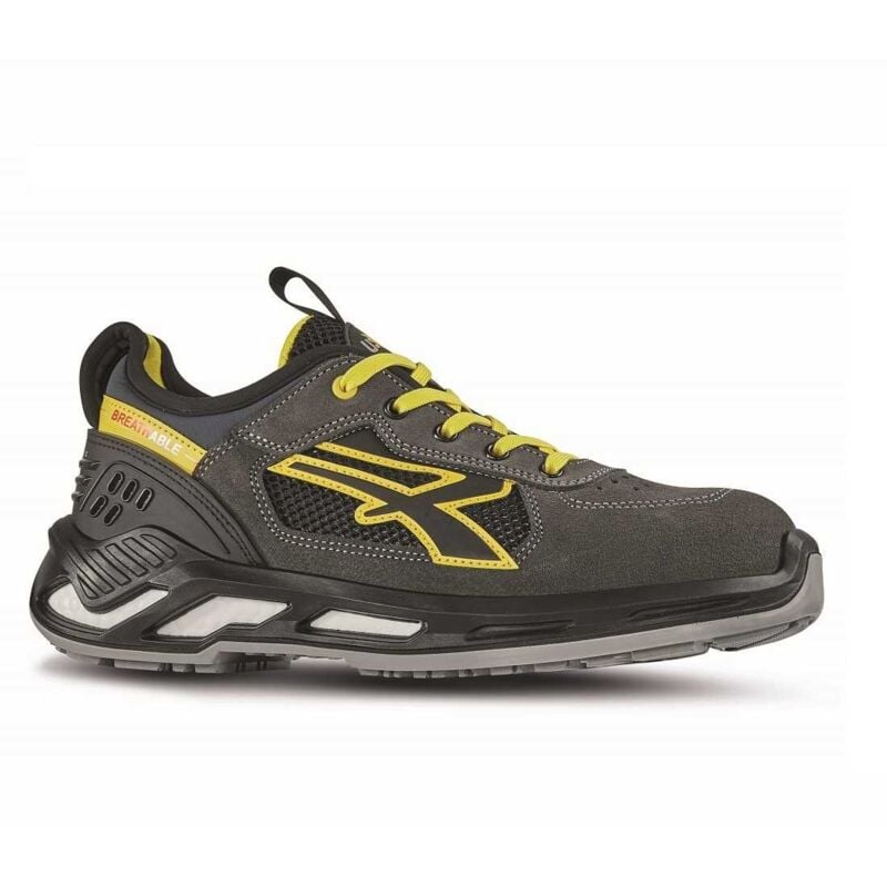 foto del prodotto scarpe upower red 360 sniper s1p grigio giallo 39