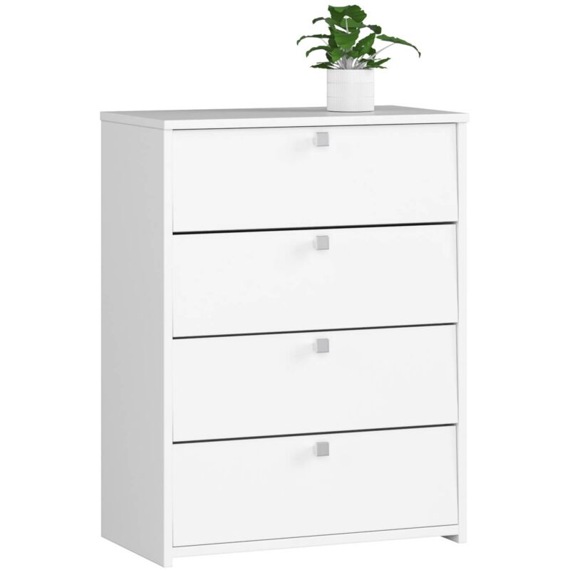 foto del prodotto scarpiera akord bianco 60 cm 4 ante 60x33x80 cm