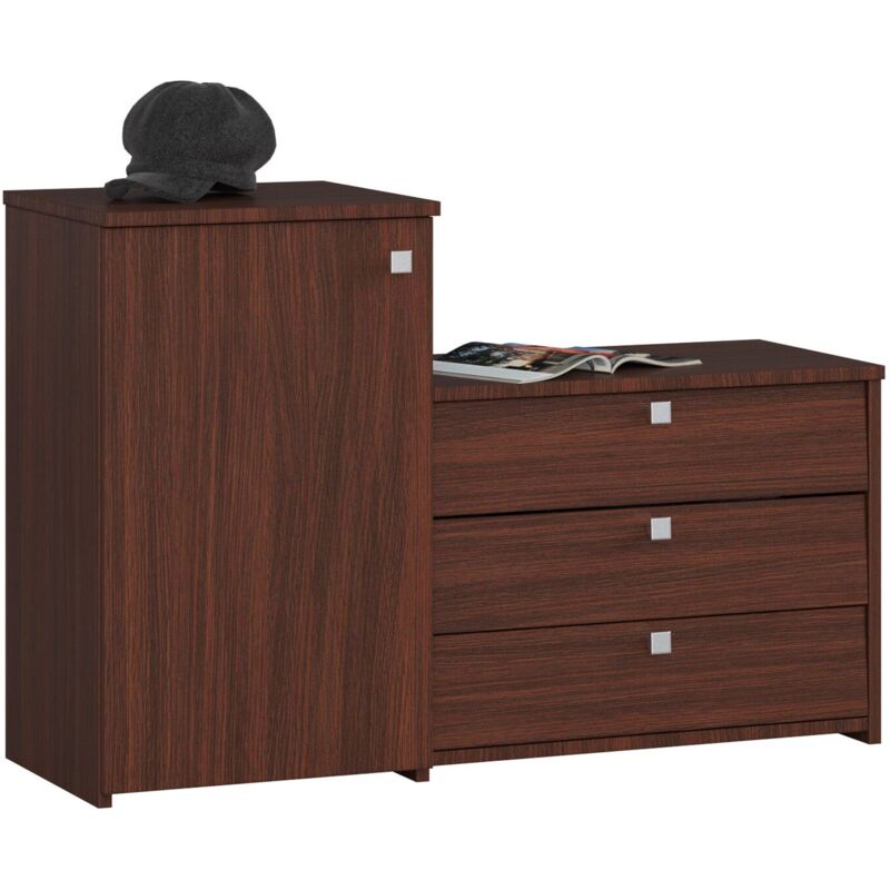 foto del prodotto scarpiera akord s16 weng 98,4 cm 4 ante 98,4x33x68 cm