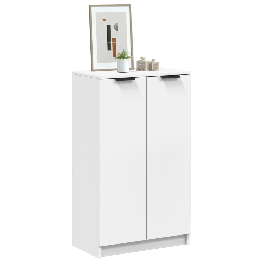 foto del prodotto scarpiera bianca 59x35x100 cm in legno multistrato cod mxl 48630