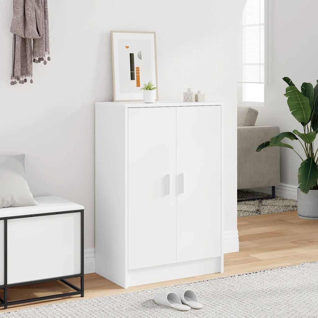 foto del prodotto scarpiera bianca 60x35x92 cm in truciolato cod mxl 53935