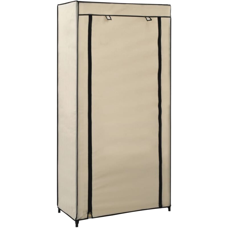foto del prodotto scarpiera coperta crema 58x28x106 cm in tessuto vidaxl