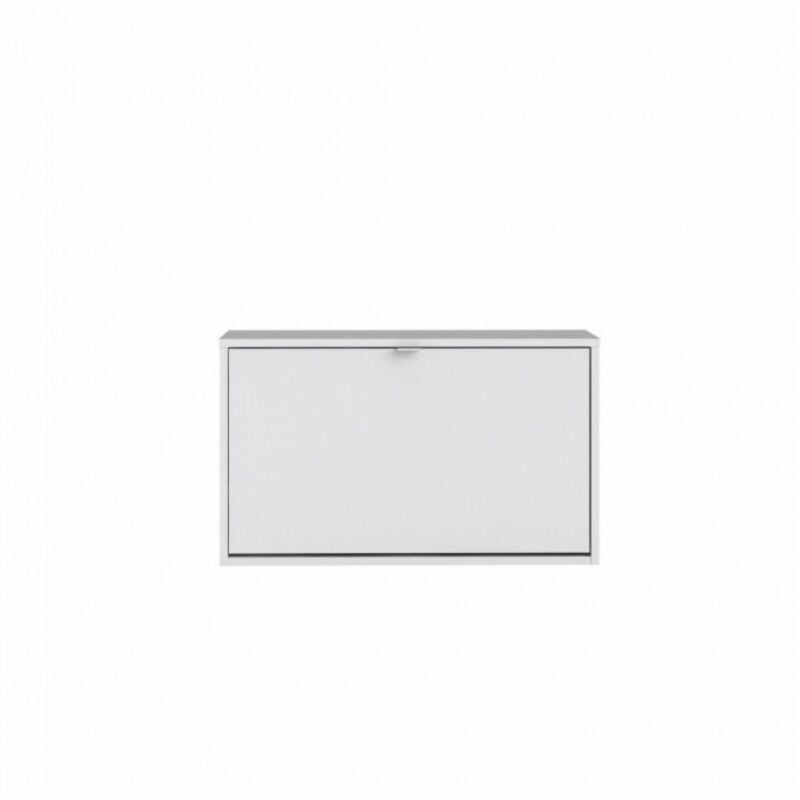 foto del prodotto scarpiera doppia profondit 42 cm bianco opaco modena