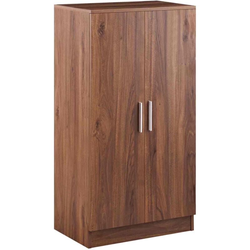 foto del prodotto scarpiera in legno color noce 108x55x36 cm con 7 ripiani giulia