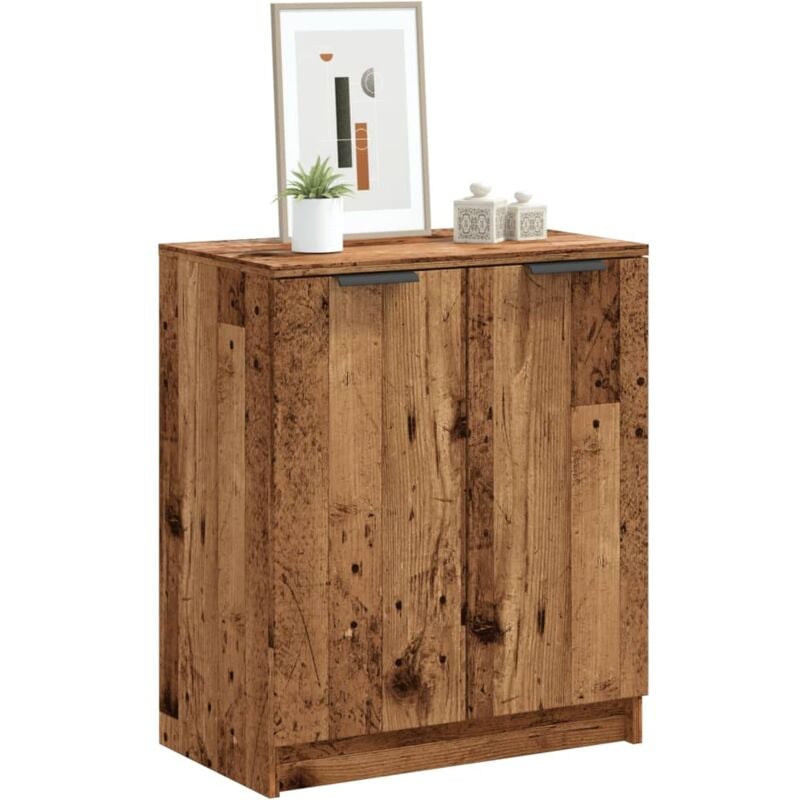 foto del prodotto scarpiera legno antico 59x35x70 cm in truciolato vidaxl