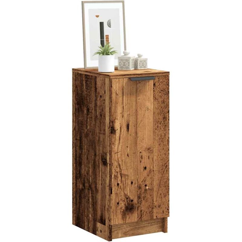 foto del prodotto scarpiera legno vecchio 29,5x35x70 cm in legno multistrato - vidaxl