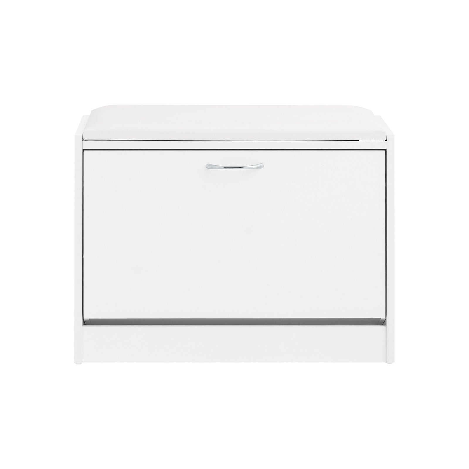 foto del prodotto scarpiera panca scarpiera portascarpe con seduta bianco profondit 30cm fsr16 w
