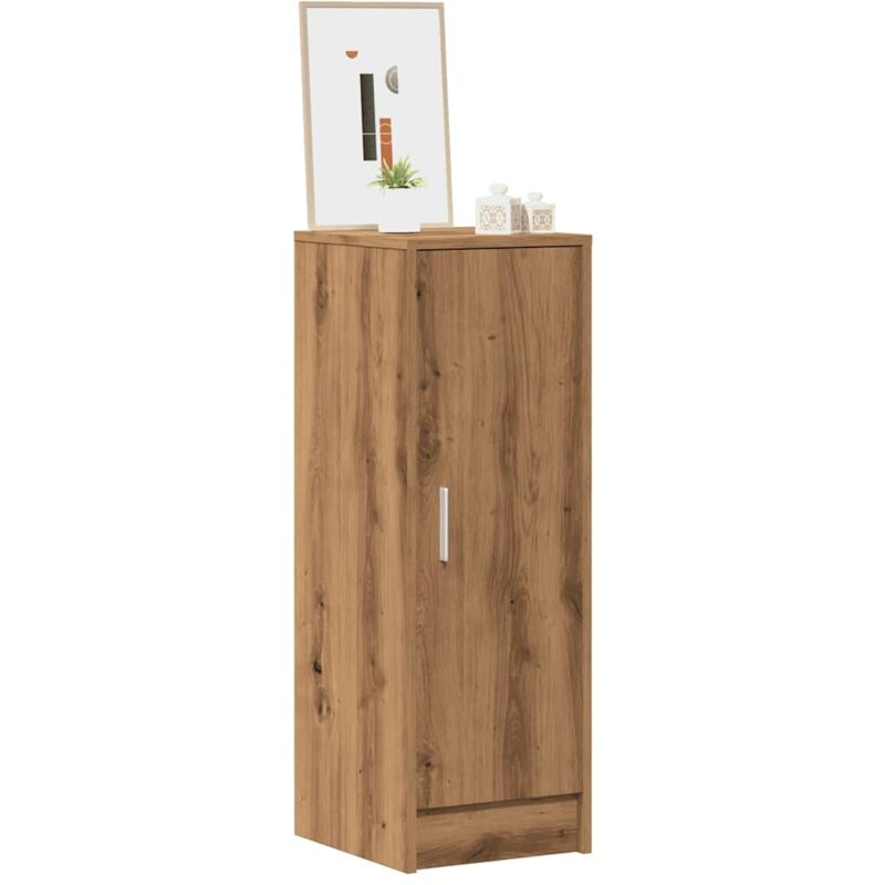 foto del prodotto scarpiera rovere artigianale 32x35x92 cm in legno multistrato vidaxl