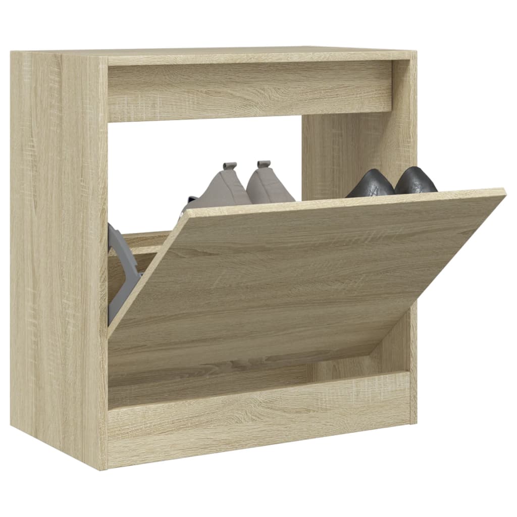foto del prodotto scarpiera rovere sonoma 60x34x63,5 cm in legno multistratocod mxl 110797