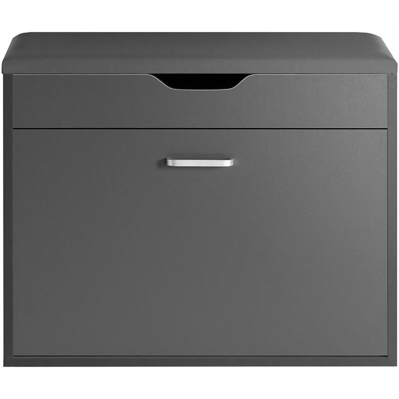 foto del prodotto scarpiera salvaspazio slim, portascarpe salvaspazio regolabili,scarpiere,scarpiera pieghevole l60p30a50 cm, grigio, fsr95 hg sobuy