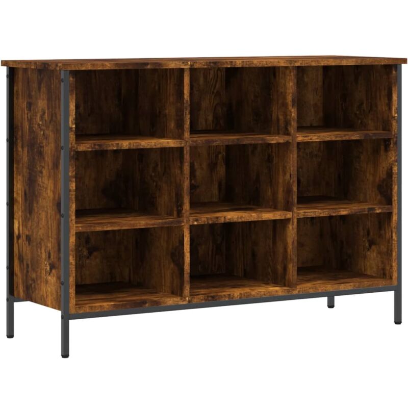 foto del prodotto scarpiera scarpiera mobile portaoggetti ingresso corridoio soggiorno 100 x 35 x 70 cm in mdf marrone
