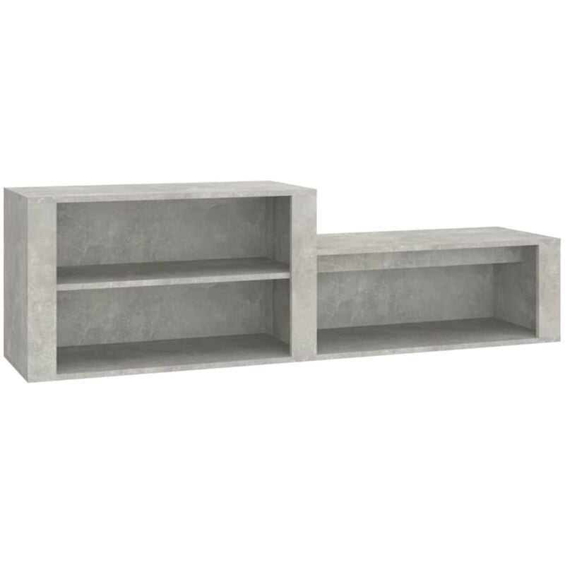 foto del prodotto scarpiera scarpiera mobile portaoggetti ingresso corridoio soggiorno 150 x 35 x 45 cm in mdf grigio
