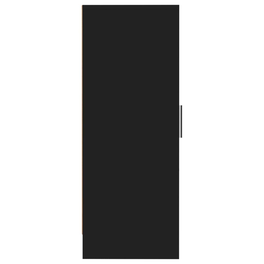 foto del prodotto scarpiera scarpiera mobile portaoggetti ingresso corridoio soggiorno 32 x 35 x 92 cm legno multistrato nero 02 0021967