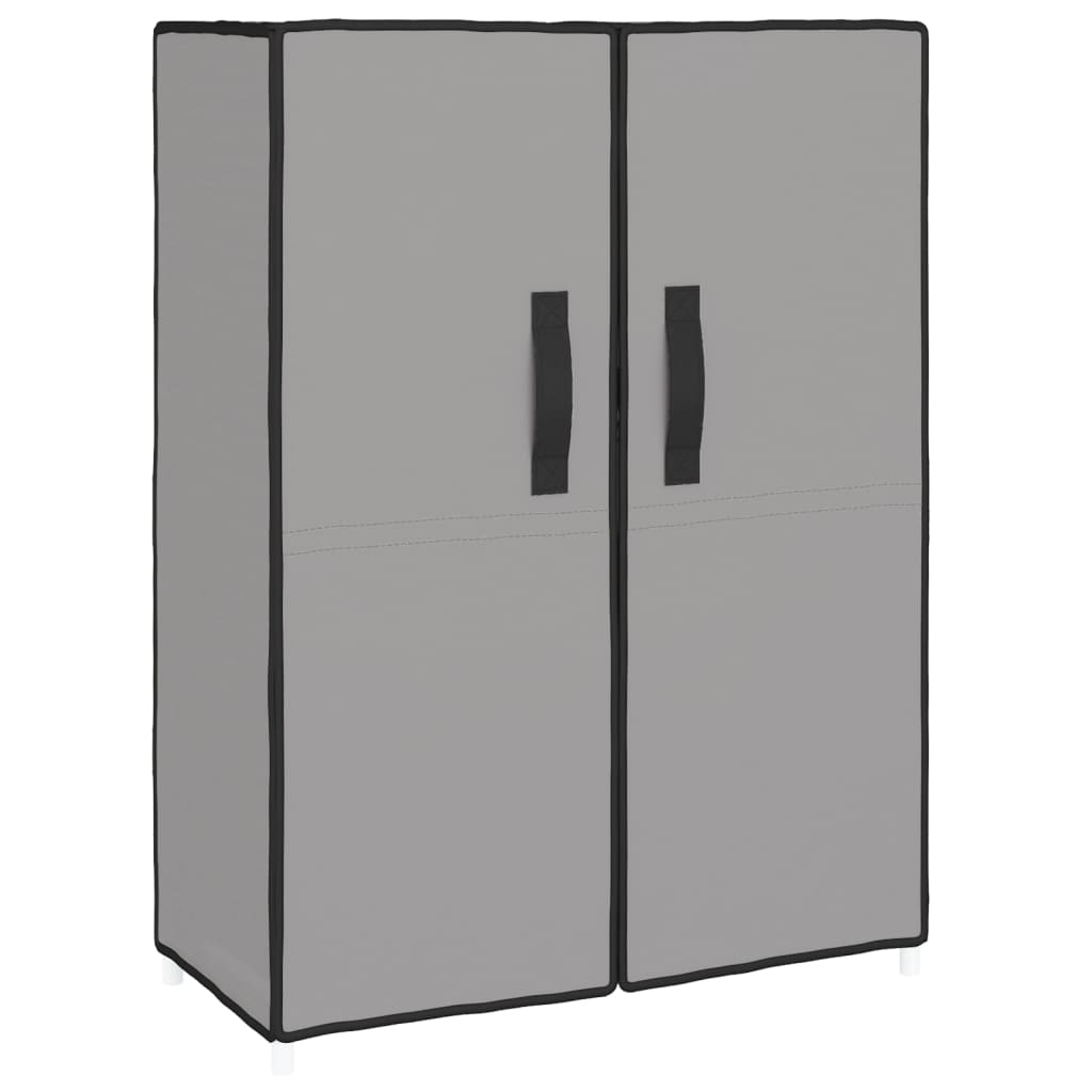 foto del prodotto scarpiera scarpiera mobile portaoggetti ingresso corridoio soggiorno 60 x 28 x 90 cm tessuto grigio 02_0021775
