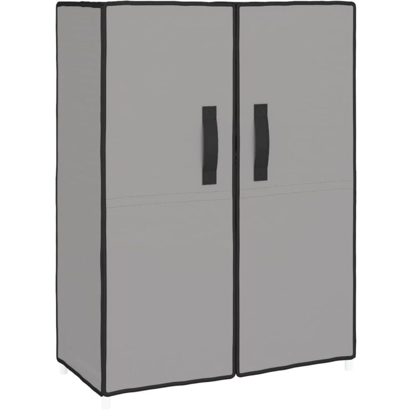foto del prodotto scarpiera scarpiera mobile portaoggetti ingresso corridoio soggiorno 60 x 28 x 90 cm tessuto grigio 020021775
