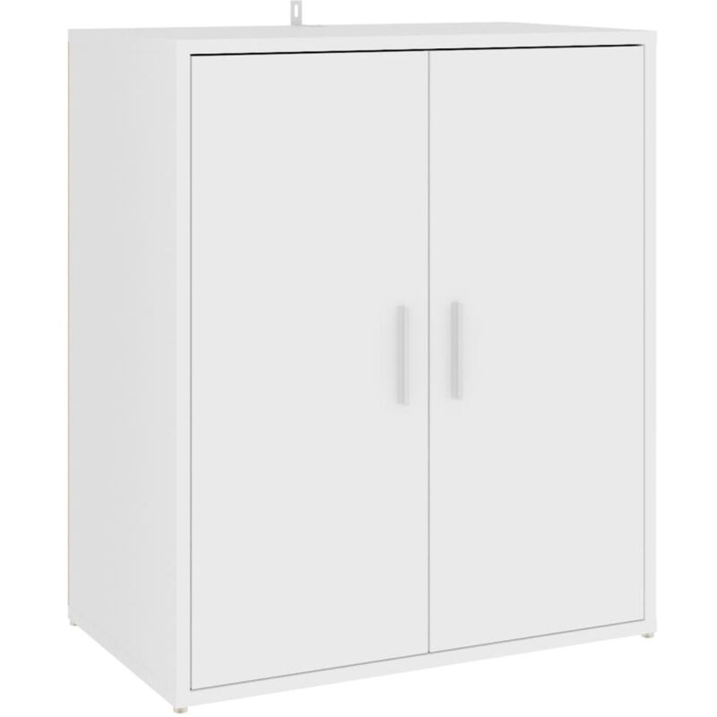 foto del prodotto scarpiera scarpiera mobile portaoggetti ingresso corridoio soggiorno 60 x 35 x 70 cm legno composito bianco 020021487