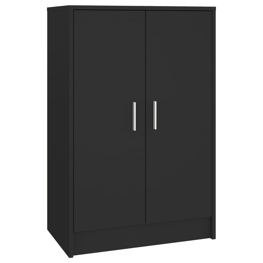 foto del prodotto scarpiera scarpiera mobile portaoggetti ingresso corridoio soggiorno 60 x 35 x 92 cm legno multistrato nero 02 0022004