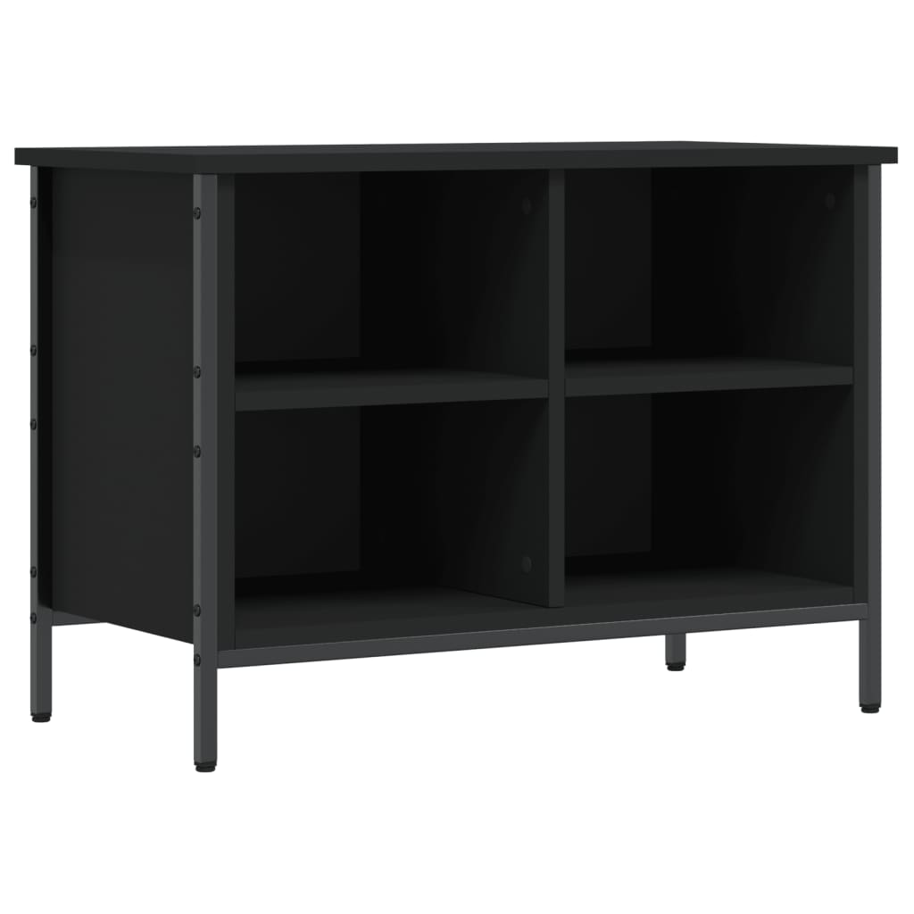 foto del prodotto scarpiera scarpiera mobile portaoggetti ingresso corridoio soggiorno 69 x 35 x 50 cm legno multistrato nero 02 0022011