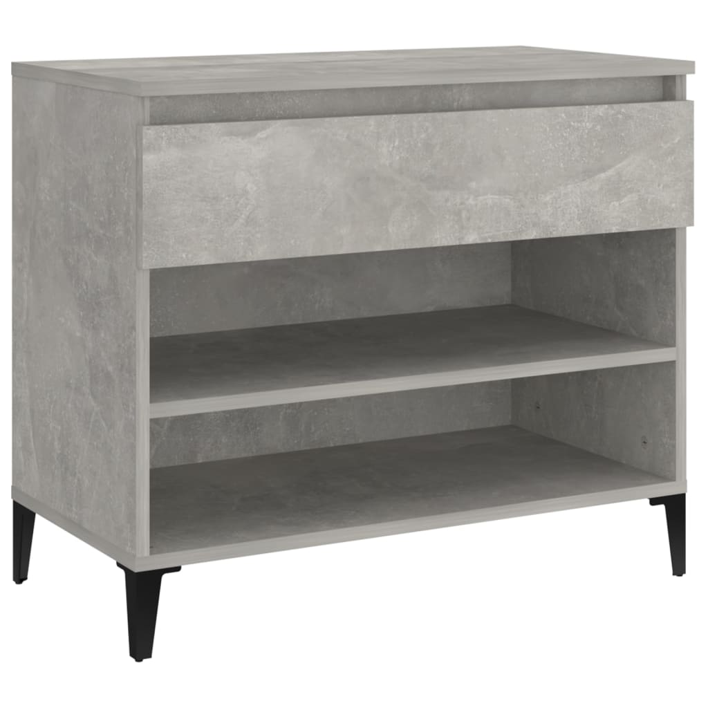 foto del prodotto scarpiera scarpiera mobile portaoggetti ingresso corridoio soggiorno 70 x 36 x 60 cm multistrato grigio 020021844