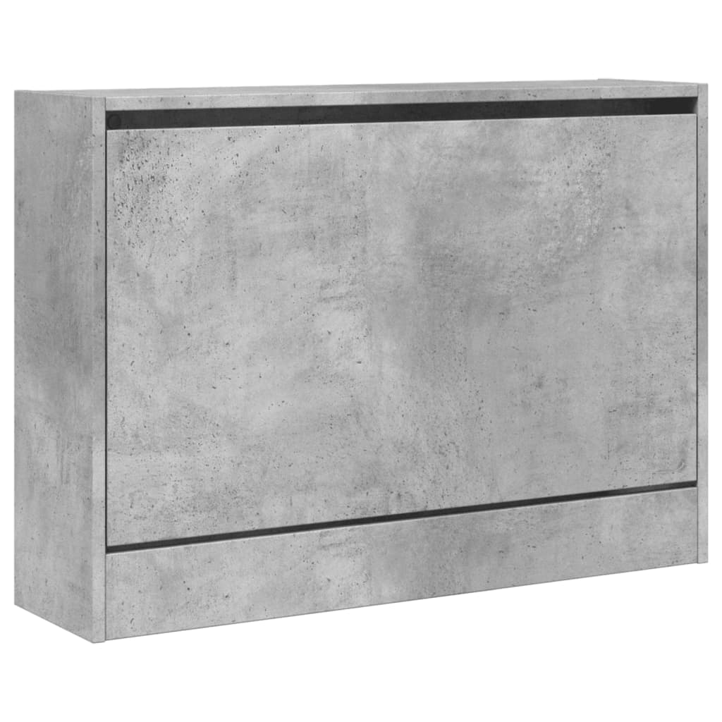 foto del prodotto scarpiera scarpiera mobile portaoggetti ingresso corridoio soggiorno 80 x 21 x 57 cm in mdf grigio