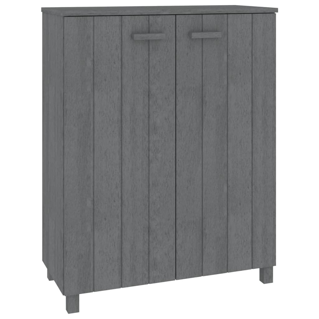 foto del prodotto scarpiera scarpiera mobile portaoggetti ingresso corridoio soggiorno buio 85 x 40 x 108 cm pino massiccio grigio 02 0021865