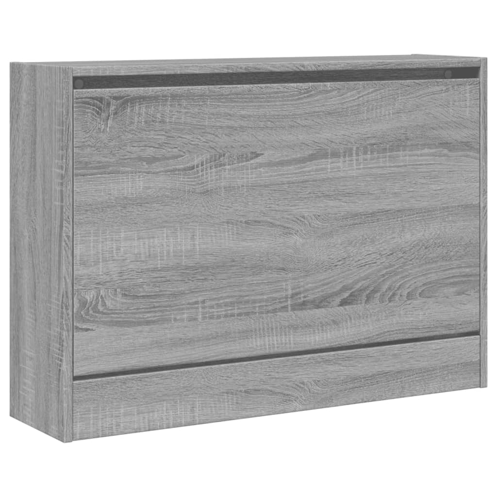 foto del prodotto scarpiera scarpiera mobile portaoggetti ingresso corridoio soggiorno sonoma 80 x 21 x 57 cm multistrato grigio 02 0022095