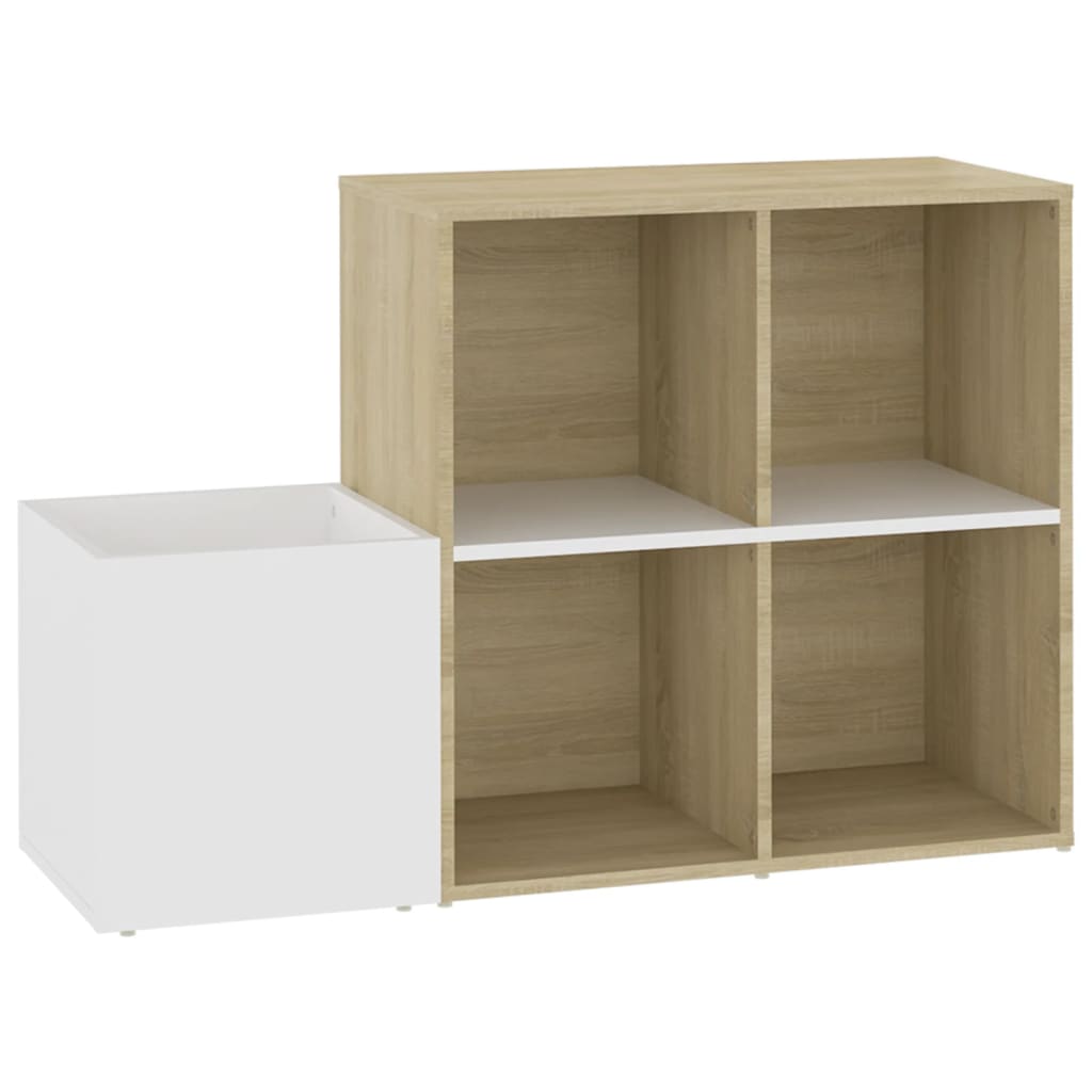 foto del prodotto scarpiera scarpiera mobili portaoggetti ingresso corridoio soggiorno ingresso sonoma legno ingegneria beige 02 0021761