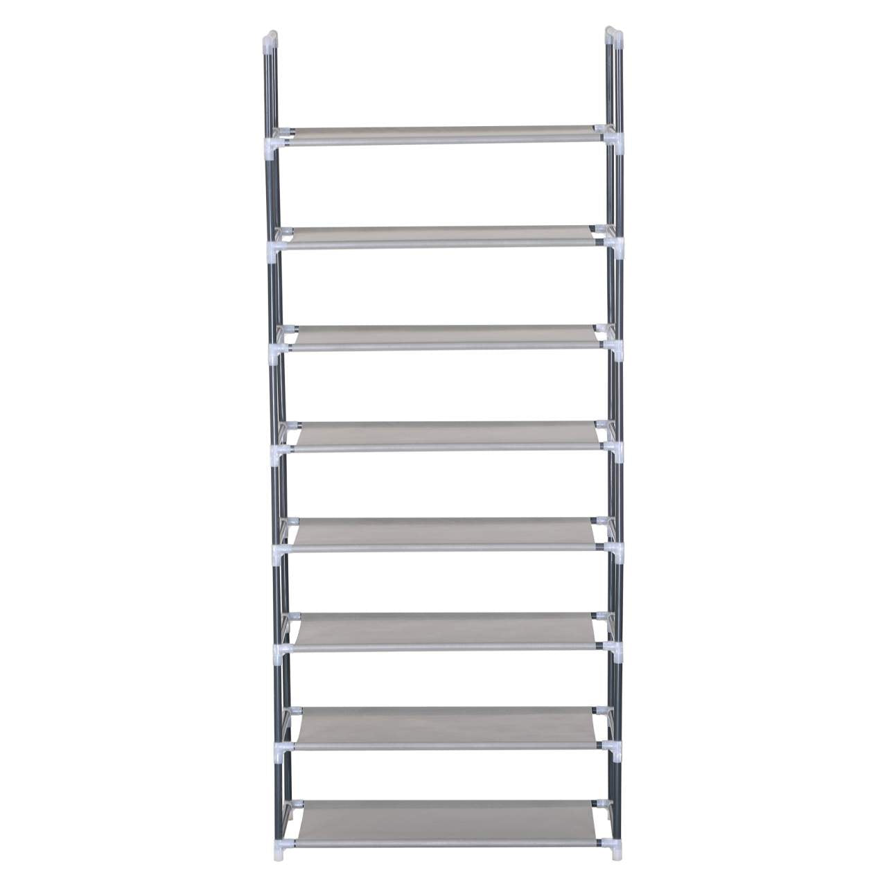 foto del prodotto scarpiere scarpiera 8 livelli per 24 paia di scarpe 60x29x140 cm grigio 19_0000419