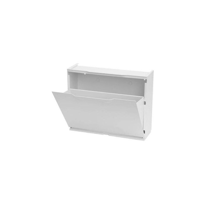foto del prodotto scarpiere scarpiera modulare in polipropilene bianco unika cm.50x17xh41