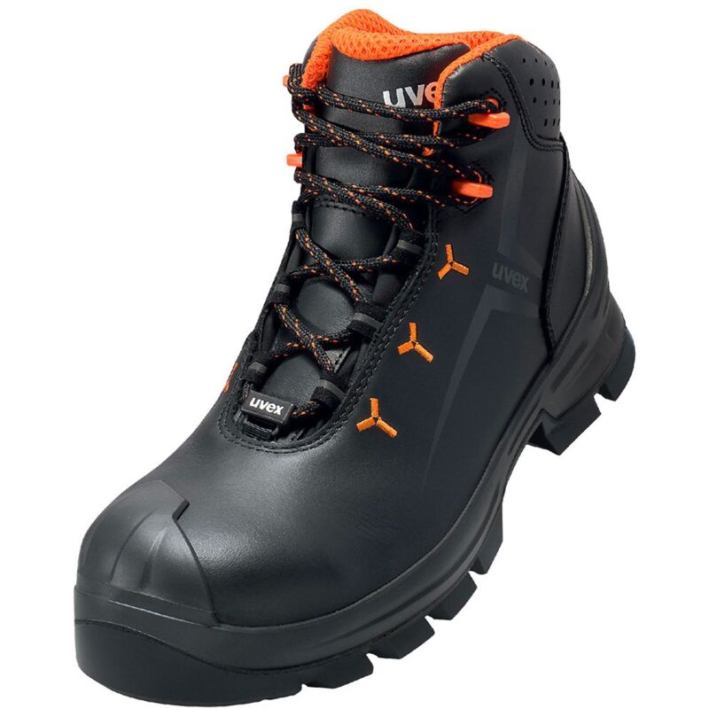 foto del prodotto scarponcini antinfortunistici uvex 2 vibram s3 hi hro src 65232 44 nero