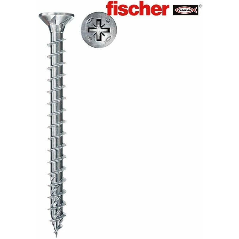 foto del prodotto scatola 200 viti fpf ii czf 5,0x50 bc 670403 fischer