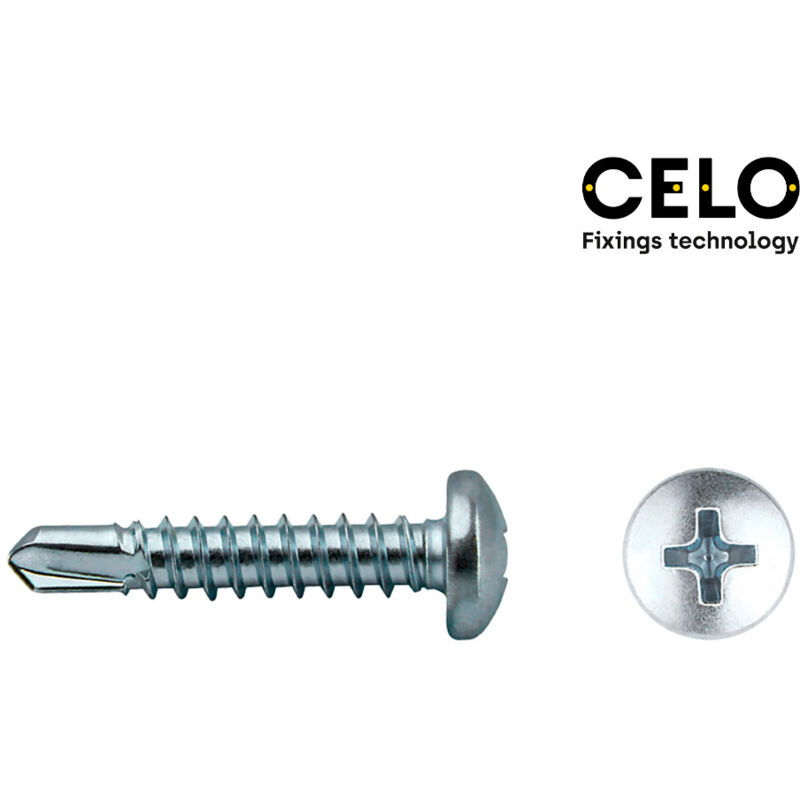 foto del prodotto scatola 250 pezzi di punte da trapano in alluminio. philips din ref 7504n 4,8x45 zinco. cello