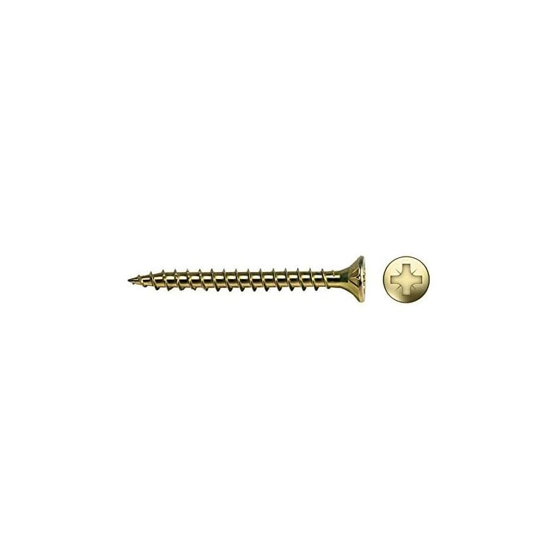 foto del prodotto scatola 80un vite per legno avell.pz din ref vlox 6x70 bricomat lubr.celo