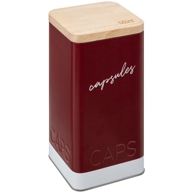 foto del prodotto scatola a capsule bordeaux color edition 5five