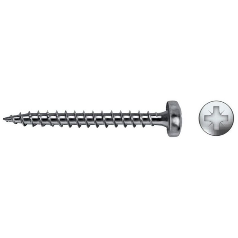 foto del prodotto scatola a viti celo vlox b zincato 4,5 x 20 mm filettatura completa 500 unit 