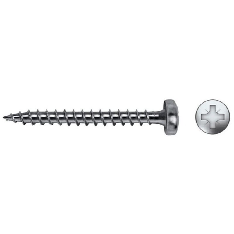 foto del prodotto scatola a viti celo vlox b zincato 4,5 x 45 mm filettatura completa 250 unit 