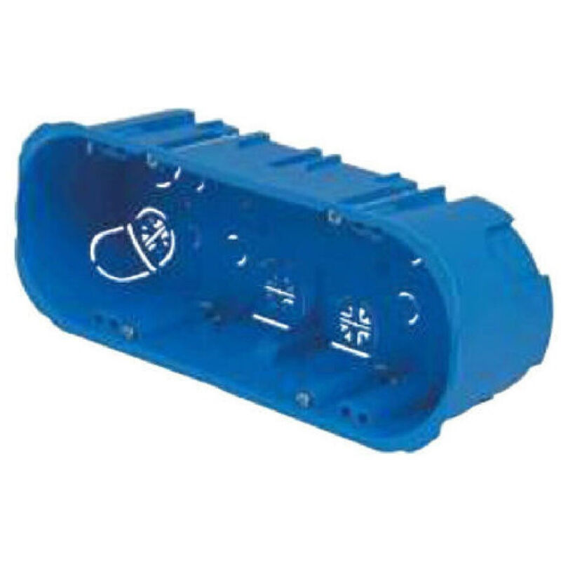 foto del prodotto scatola cassetta da incasso 6/7 posti 506 per cartongesso inserti in ferro - - trade shop traesio