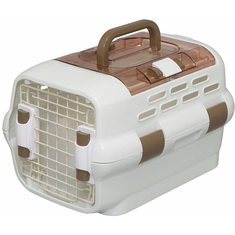 foto del prodotto scatola, cestino, borsa in plastica pp per gatti, l51,1 x p32,1 x h28,7 cm, pdpc 500, bianco iris ohyama