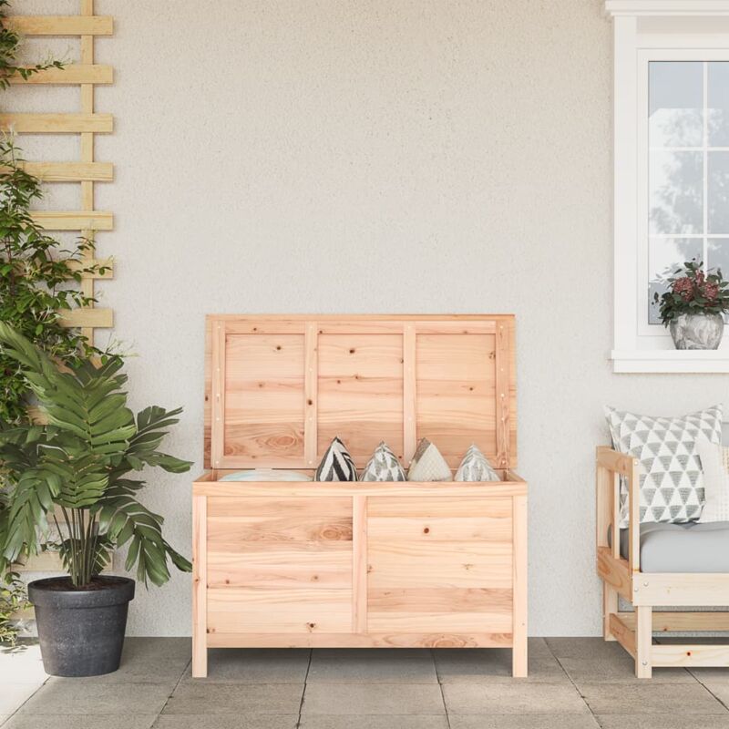foto del prodotto scatola cuscini da esterno 99x50x56,5 cm legno massello abete vidaxl