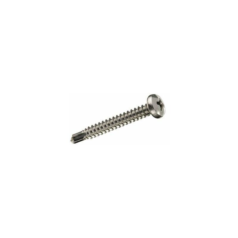 foto del prodotto scatola da 10 unit di viti per lamiera a testa tonda autoperforanti fadix 4,2x32mm