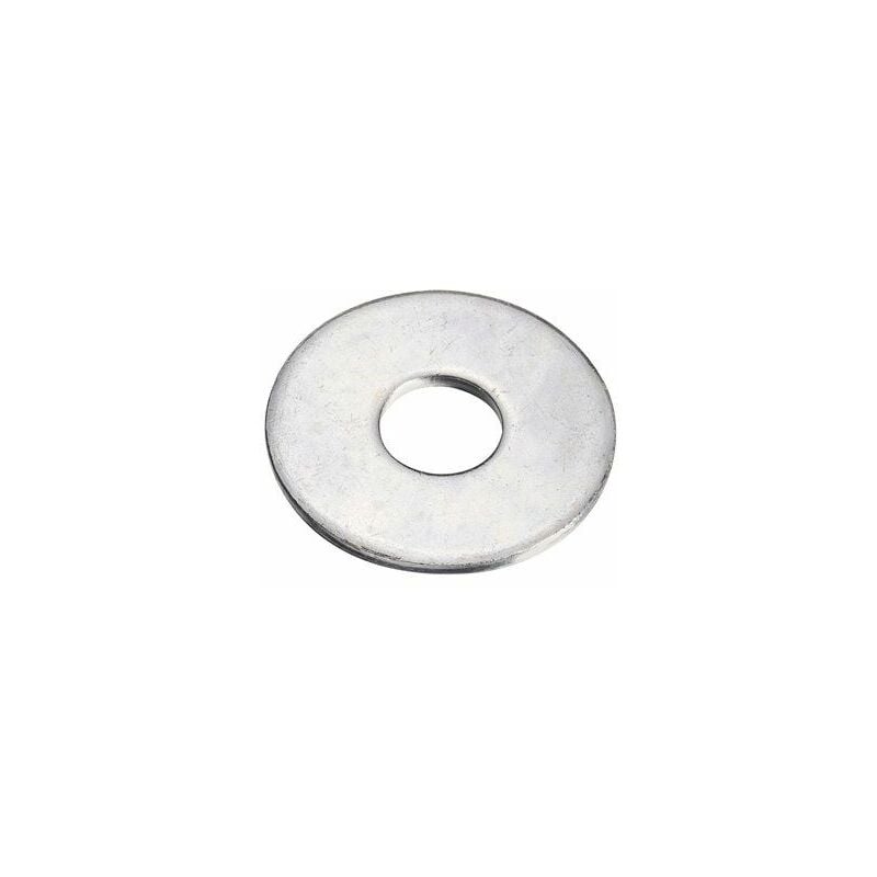 foto del prodotto scatola da 100 unit di rondelle piatte larghe in zinco 3,2x9mm fadix